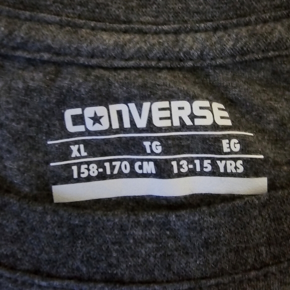Youth Converse T-Shirt (Youth Size XL)(13-15 Years) - Picture 2 of 2